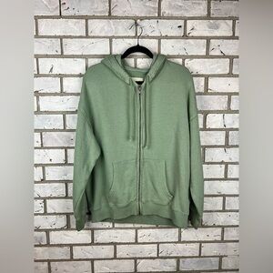 American Eagle | Oversized Green Hoodie